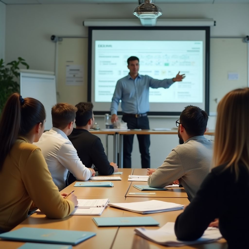 Taller de educación financiera en escuelas argentinas
